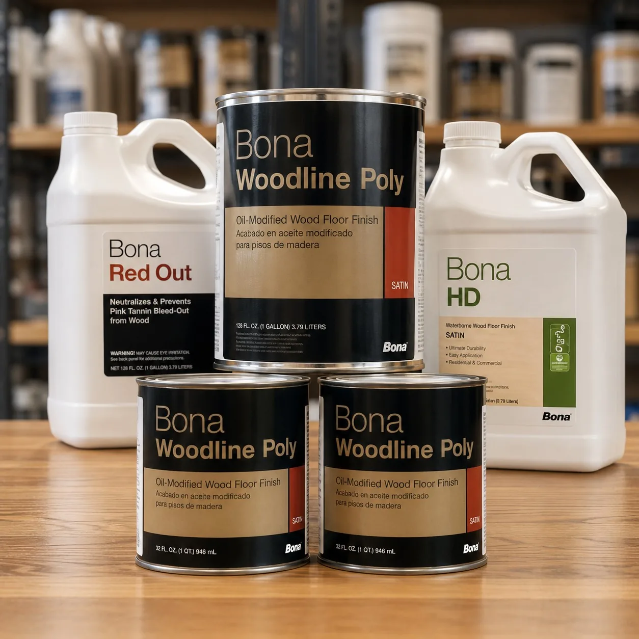 Bona floor finishes in stock at JR Hardwood Supplies Cape Cod